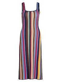 Katie Market Stripe Midi-Dress