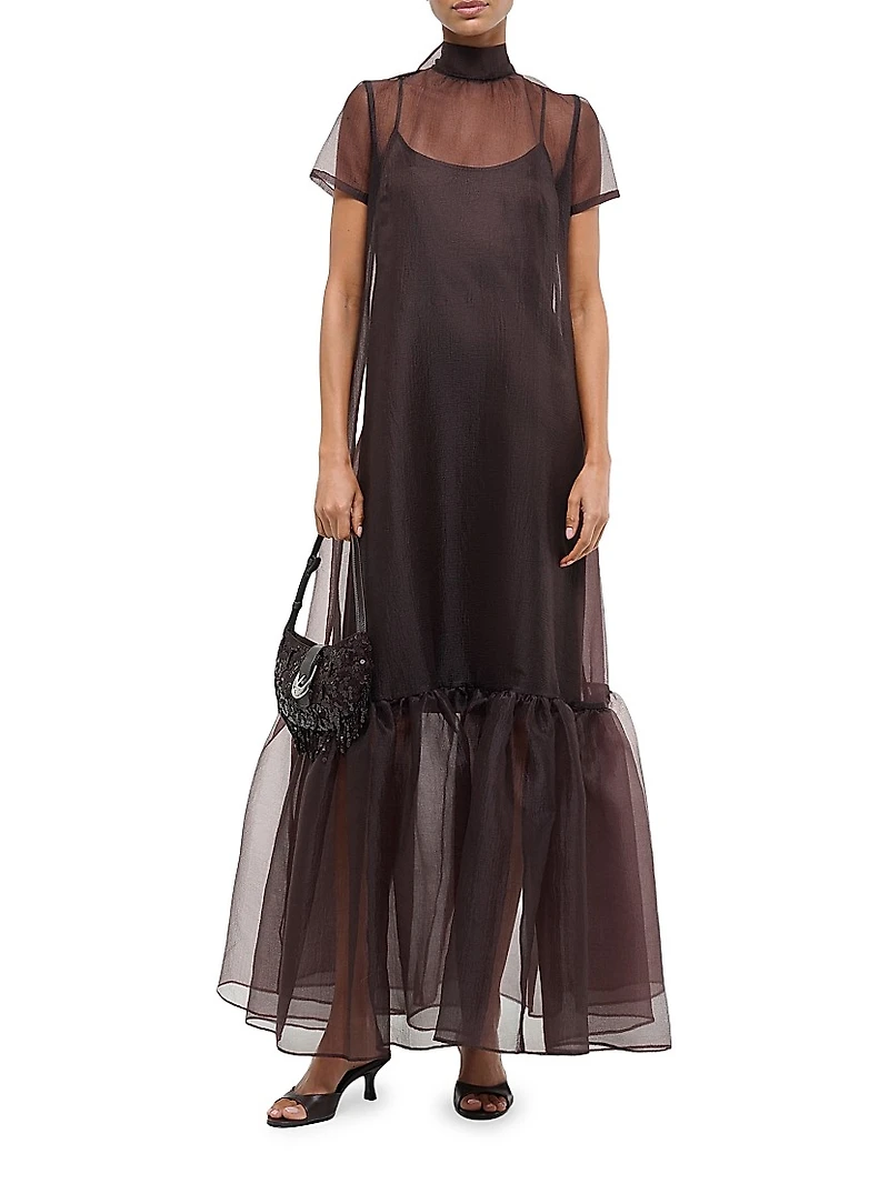 Calluna Organza Maxi Dress