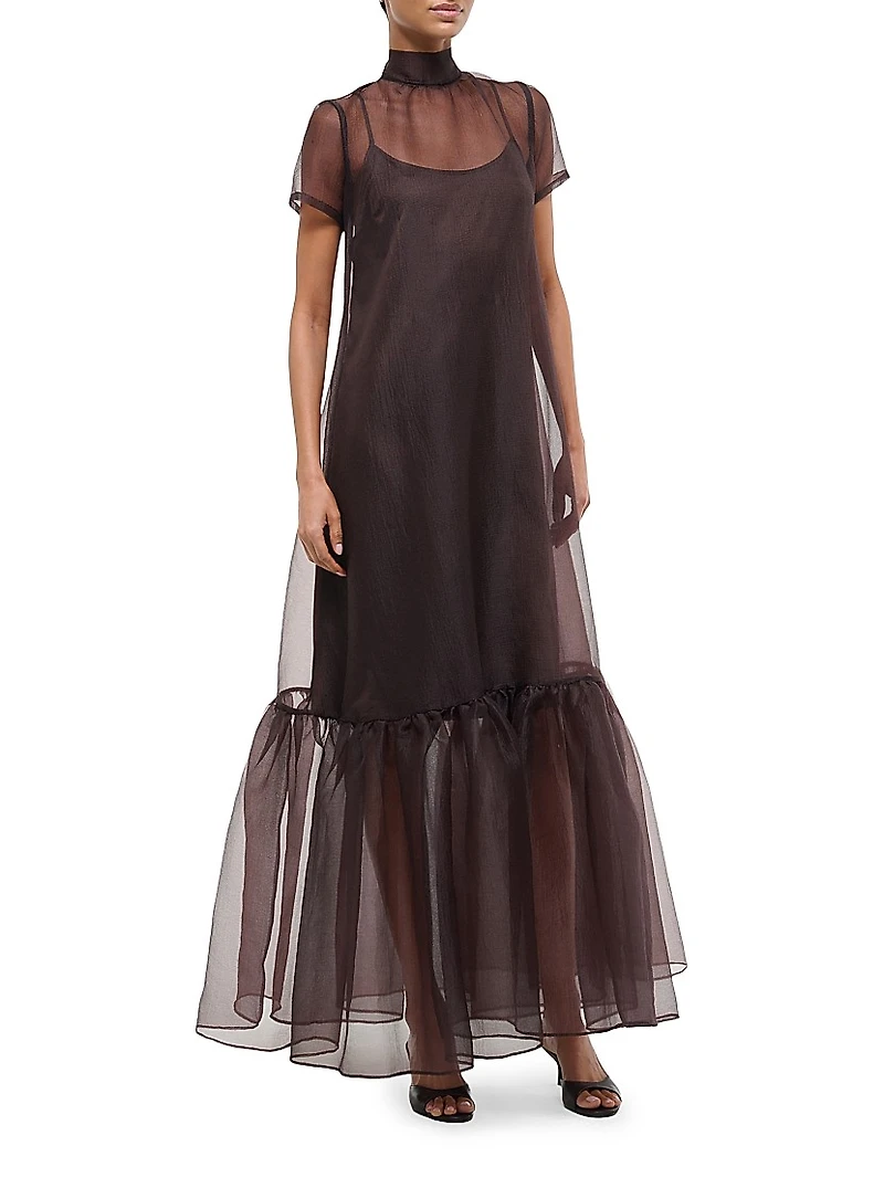 Calluna Organza Maxi Dress