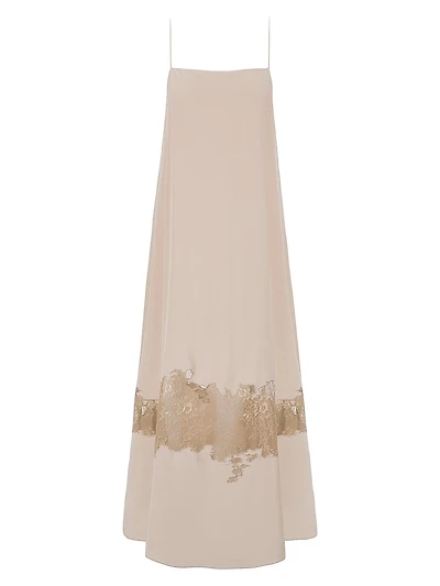 Delphina Silk Maxi Dress