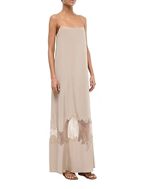 Delphina Silk Maxi Dress