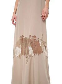 Delphina Silk Maxi Dress