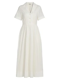 Meryl Voile Midi Shirtdress