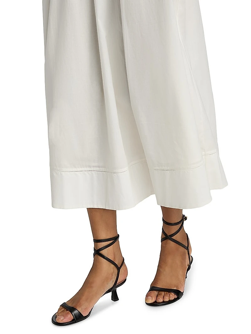 Meryl Voile Midi Shirtdress