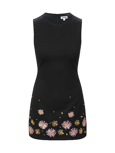 Mercer Glass Beaded Minidress
