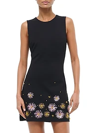 Mercer Glass Beaded Minidress