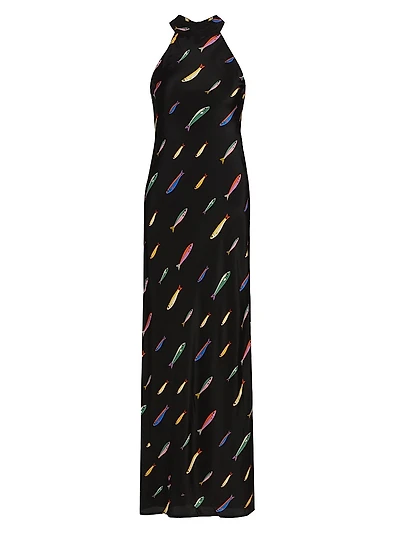 Winnie Silk Maxi Dress