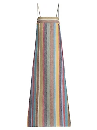Laura Linen Maxi Dress