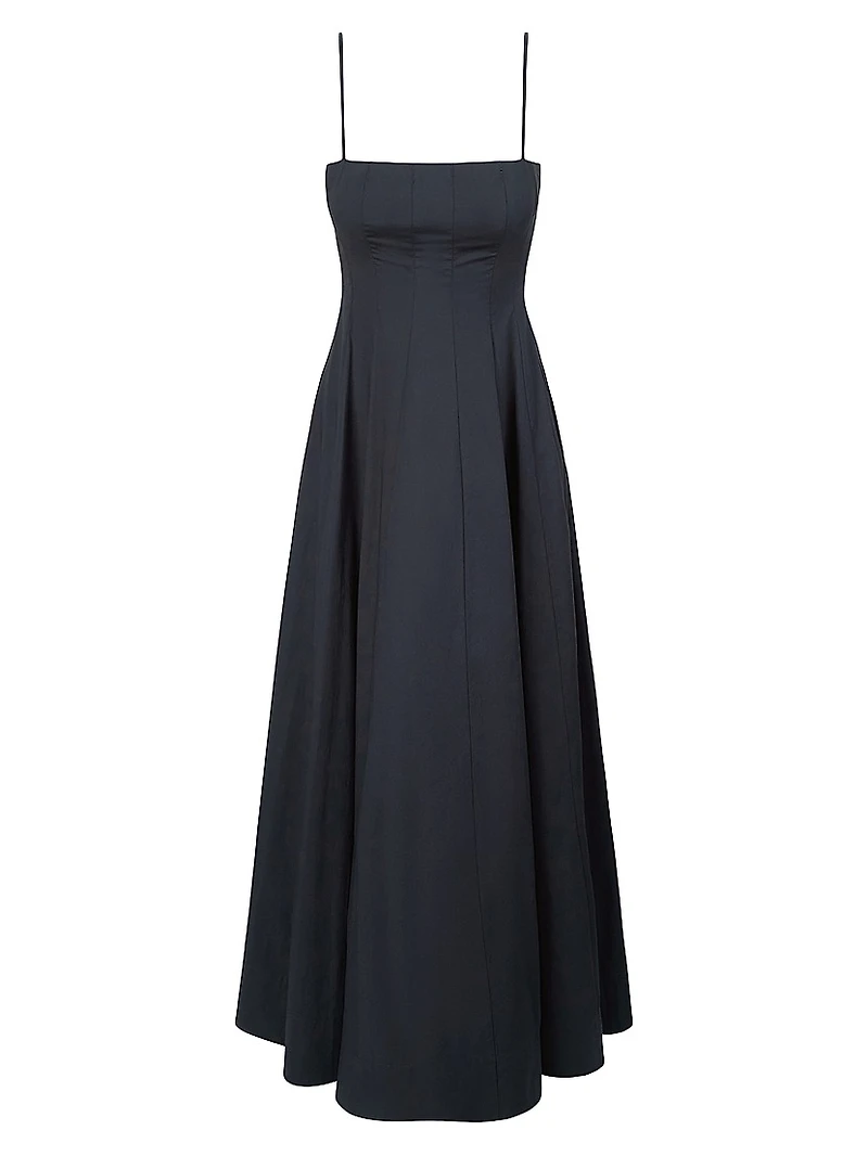 Wylie Poplin Maxi Dress