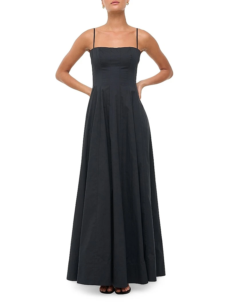 Wylie Poplin Maxi Dress