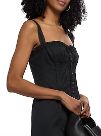 Matilde Cotton Midi-Dress