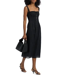Matilde Cotton Midi-Dress