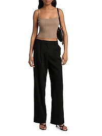 Soleil Rib-Knit Tank