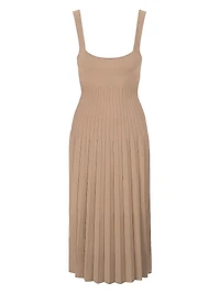 Ellison Compact-Knit Midi-Dress