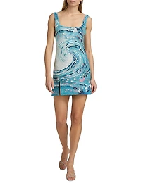 Le Sable Beaded Minidress