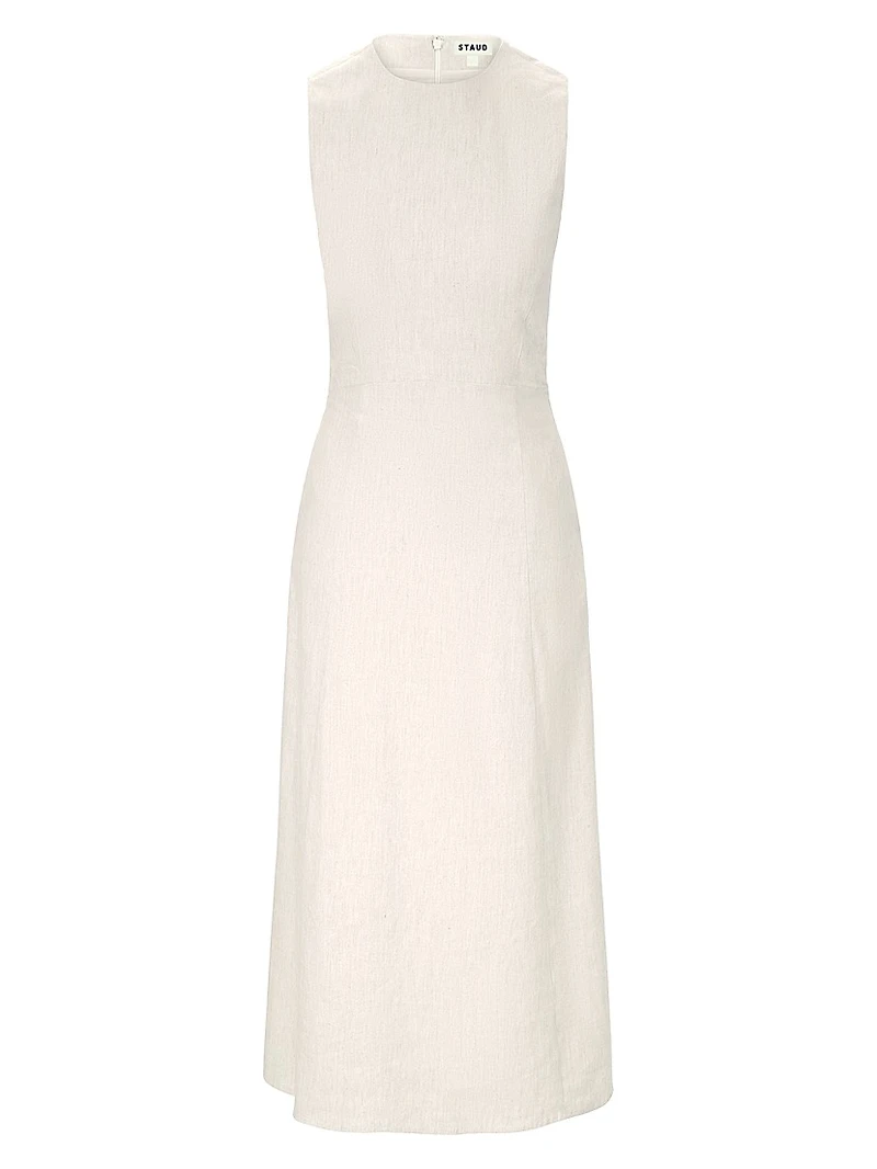 Martine Linen Maxi Dress