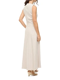 Martine Linen Maxi Dress