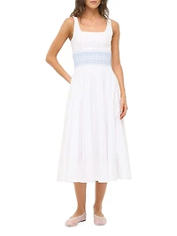 Rig Cotton Poplin Fit & Flare Dress