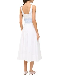 Rig Cotton Poplin Fit & Flare Dress