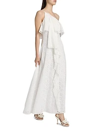 Isa Eyelet Maxi Dress