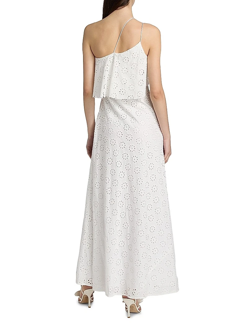 Isa Eyelet Maxi Dress