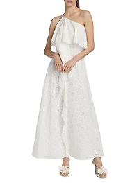 Isa Eyelet Maxi Dress