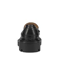 Moc College Leather Loafers