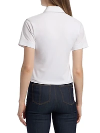 Tiana Cotton-Blend Top