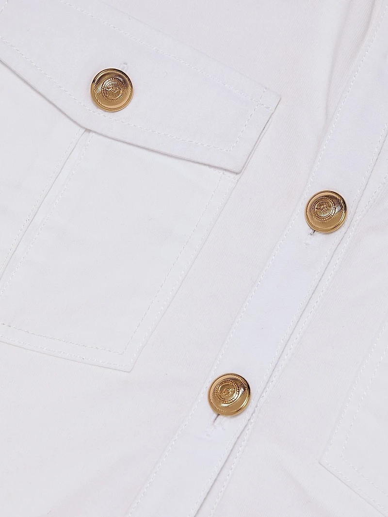 Tiana Cotton-Blend Top