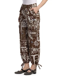 Zola Bandana Cotton Twill Military Pants