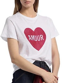 Heatset Amour Heart T-Shirt