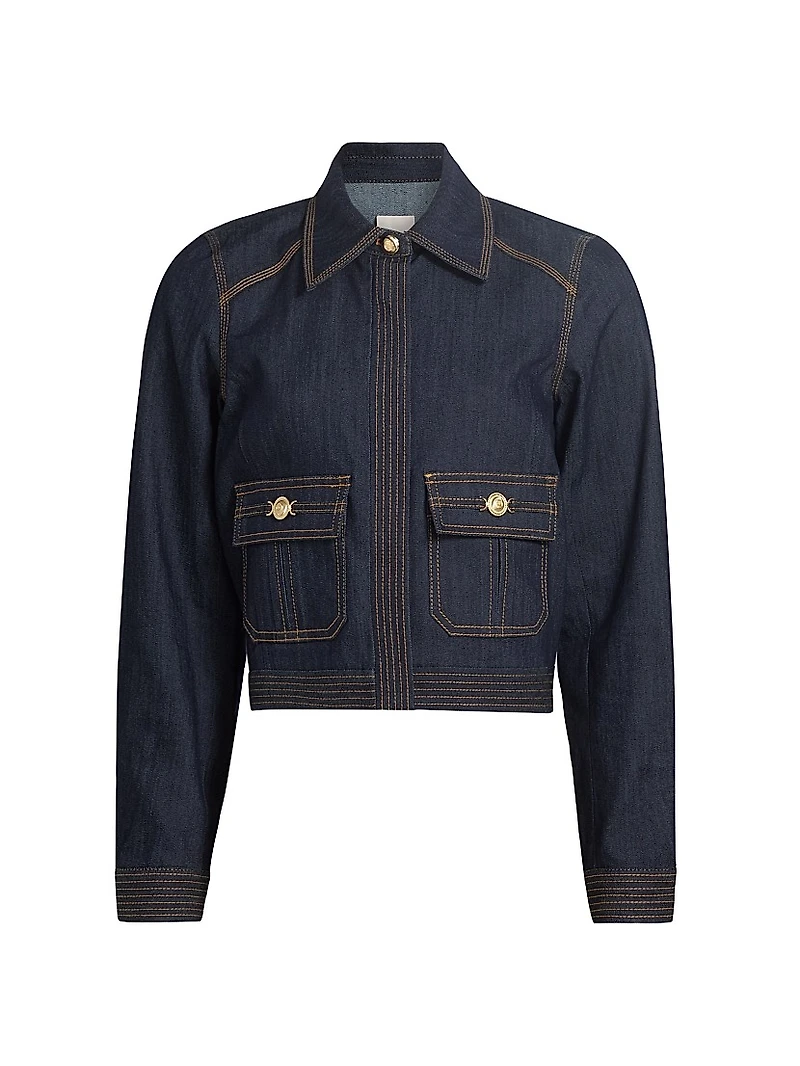 Lydie Boxy-Fit Denim Jacket