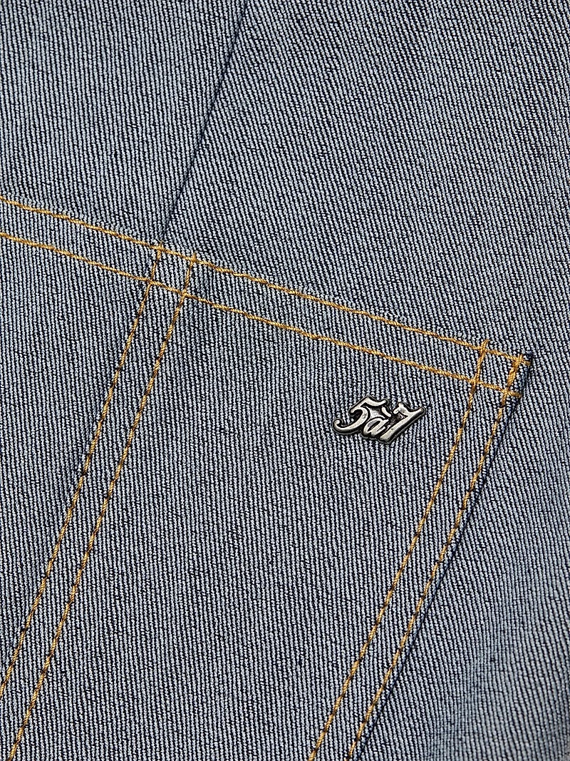 Benji Tipped Wide-Leg Pants