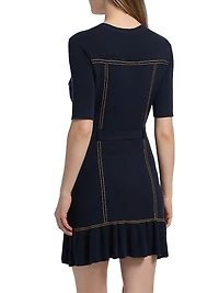 Elisha Belted Cardigan Minidress