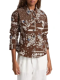 Bandana Military Twill Scrunched Canyon Jacket