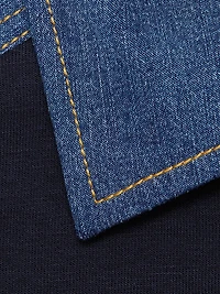 Susan Two-Tone Cotton-Blend Jacket