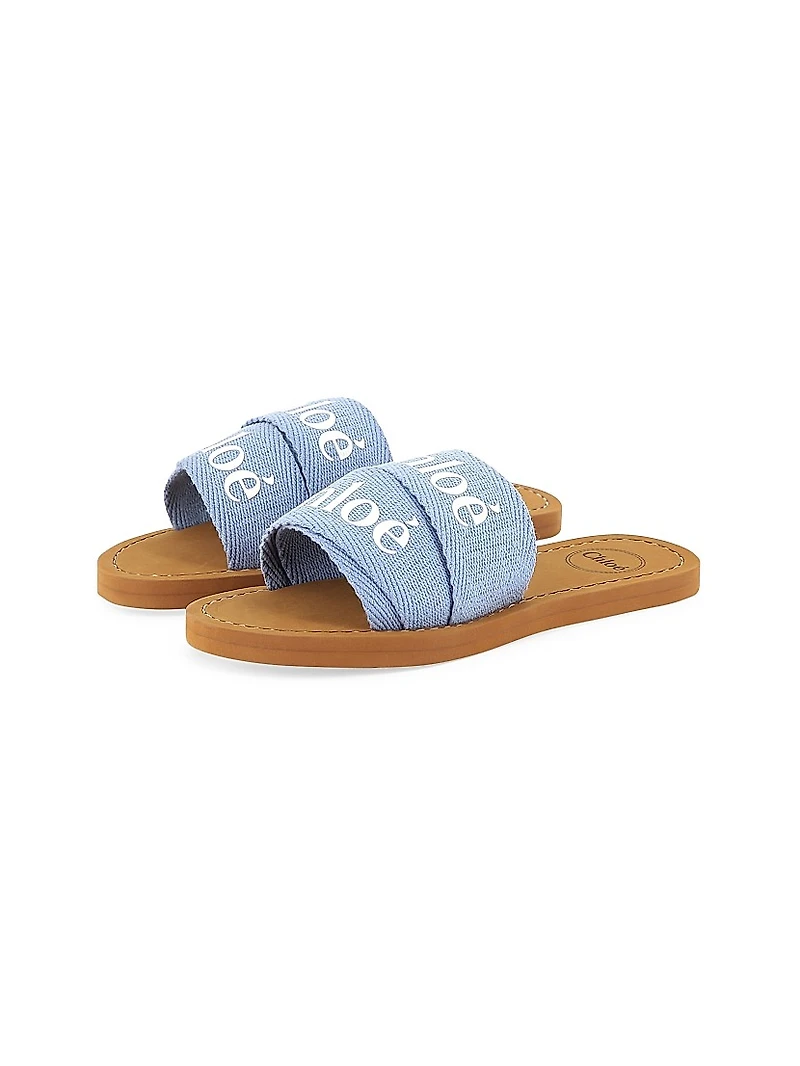 Little Girl's & Logo Sandals