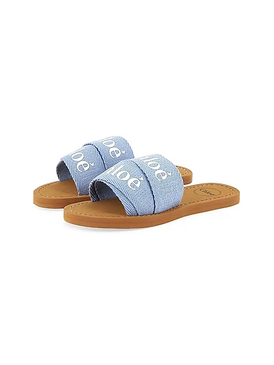 Little Girl's & Logo Sandals