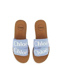 Little Girl's & Logo Sandals