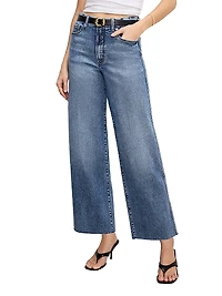 Good Skate Wide-Leg Crop Jeans