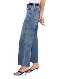 Good Skate Wide-Leg Crop Jeans