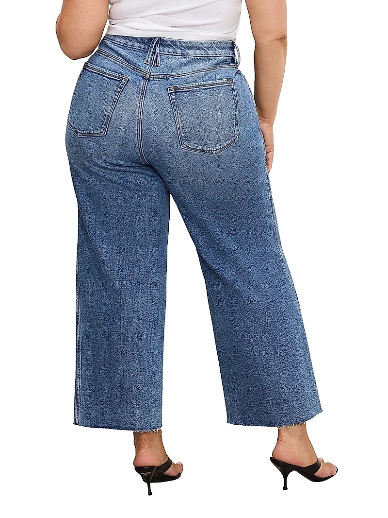Good Skate Wide-Leg Crop Jeans