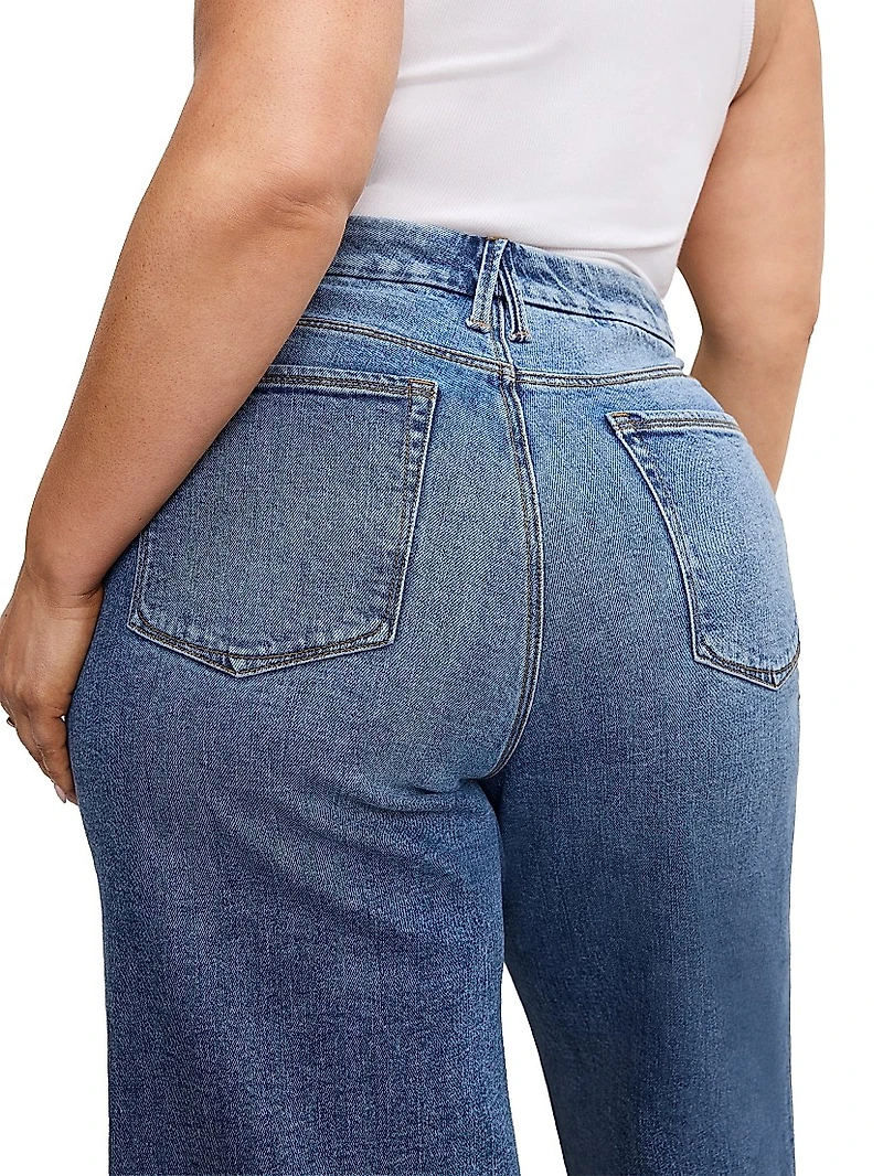 Good Skate Wide-Leg Crop Jeans