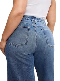 Good Skate Wide-Leg Crop Jeans