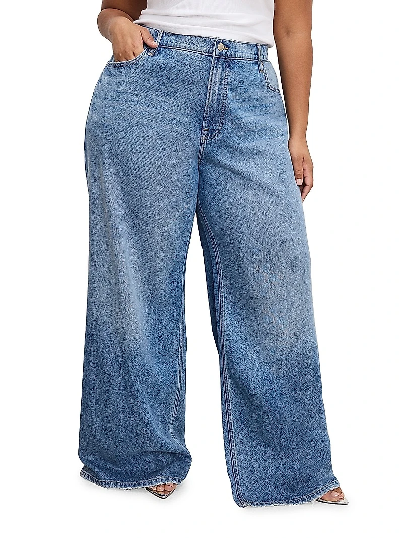 Weightless Good Standard Ease Wide-Leg Jeans