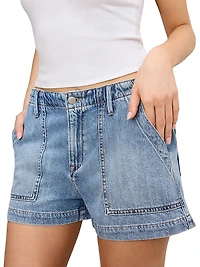 Lite Linen Denim Shorts