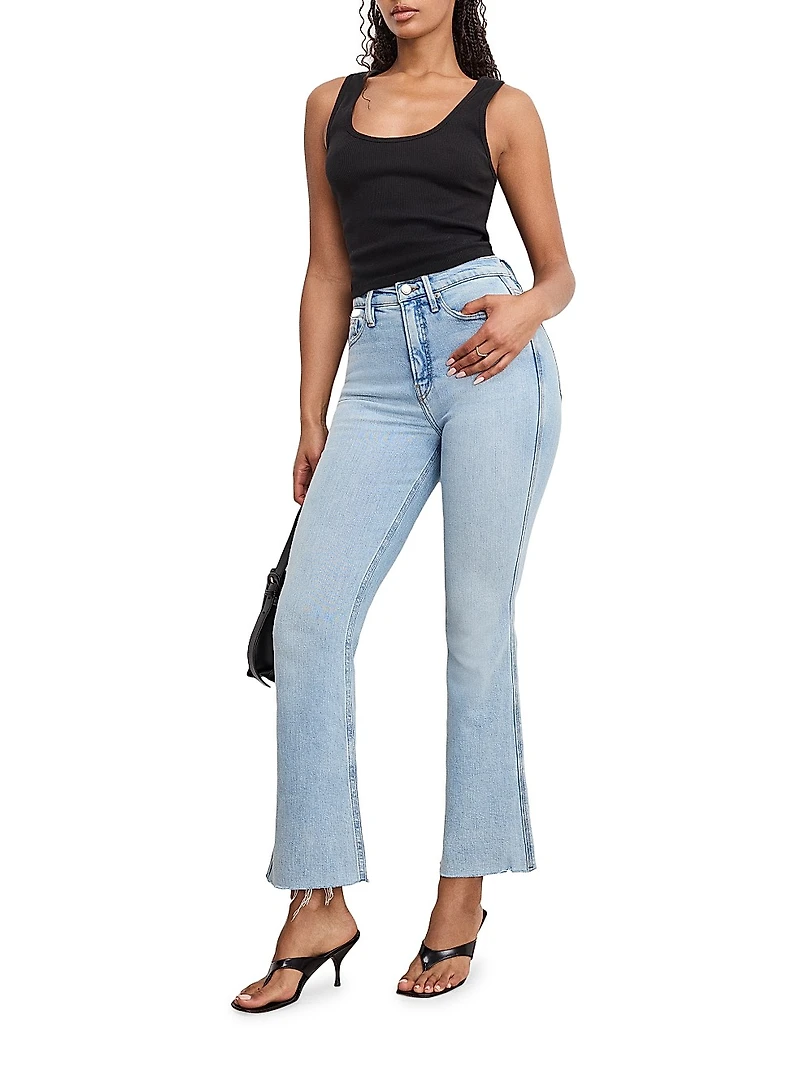 Good Standard High-Rise Kick Flare Jeans