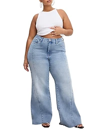 Good Waist High-Rise Palazzo Jeans
