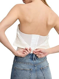 Sculpting Corset Strapless Crystal Bodysuit