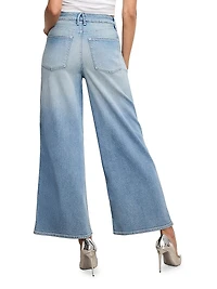 Good Skate High-Rise Wide Cropped Jeans